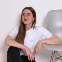 Textile Femme<Méduse Textile T Shirt Blanc Imprimé Vert Meduse